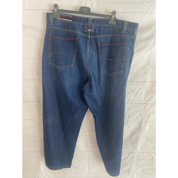 Willie Esco Duns Hip Hop Baggy Straight Fit Blue Jeans Men’s 40Wx28L# - Picture 2 of 9